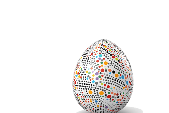 Download Colorful Dots Easter Egg - Colorful dots Collection