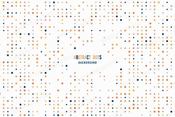 Download Abstract Colorful Dots Pattern Artwork - Colorful dots Collection