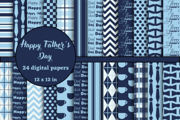 Download Happy Father’s Day Digital Papers - Premium Bundle