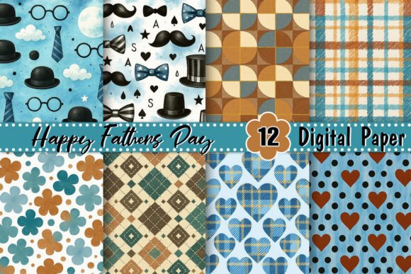 Download Happy Fathers Day Pattern - Premium Resources