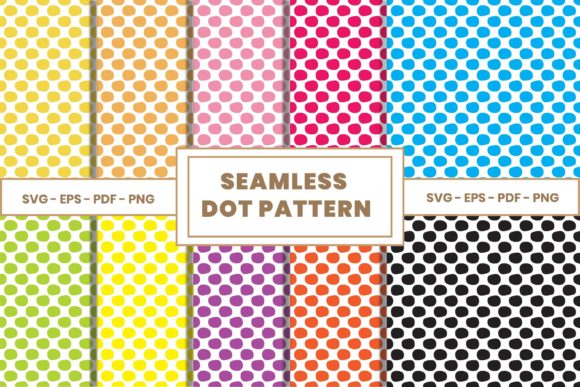 Download Seamless Colorful Dots Pattern - Colorful dots Collection